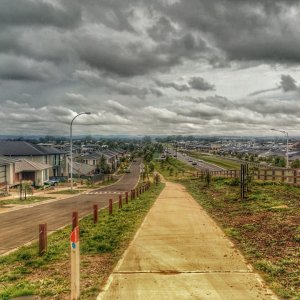 Cloudy evening