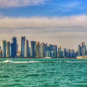 Doha Skyline, Evening.jpeg
